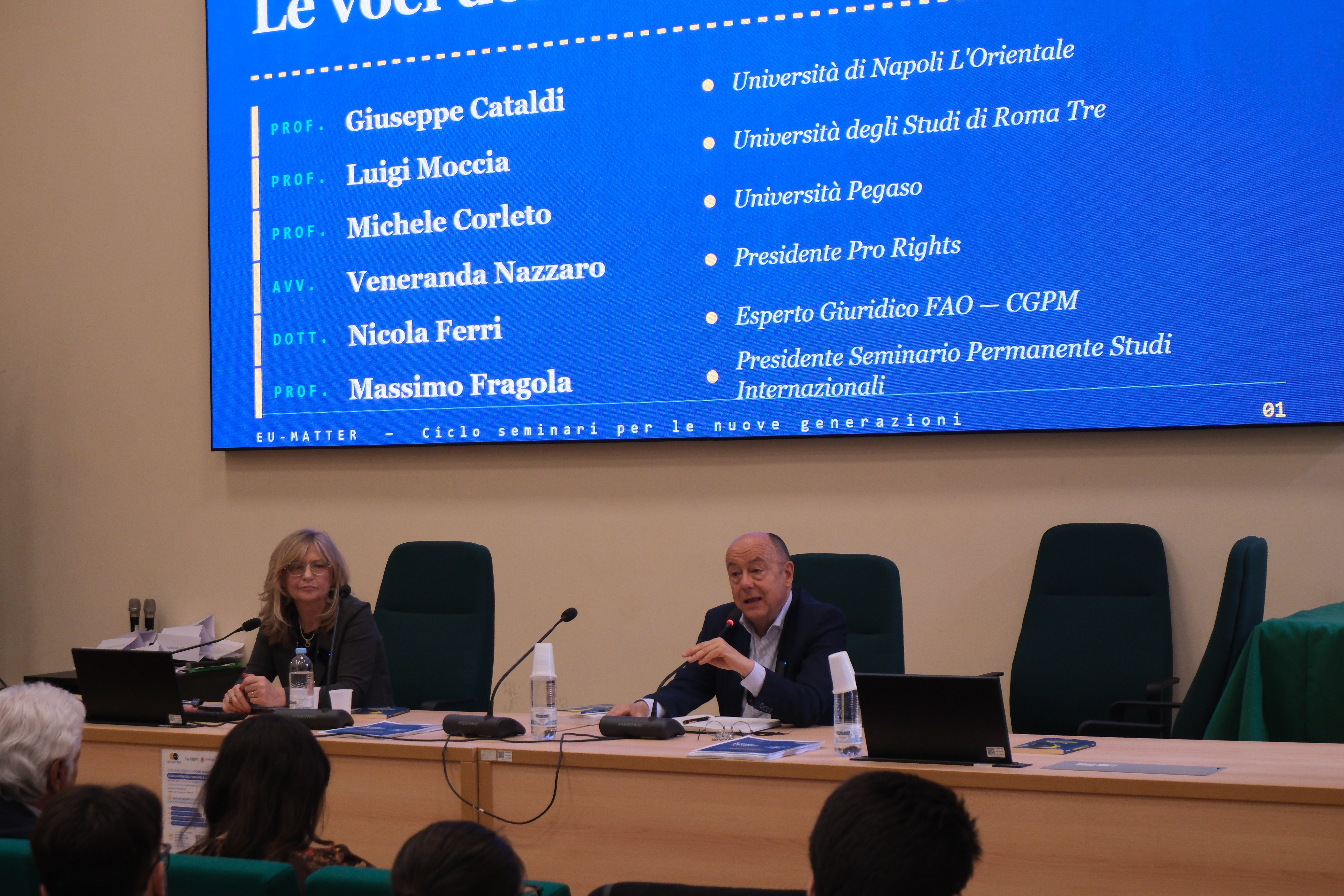 Pro Rights · seminario EU-MATTER, Napoli